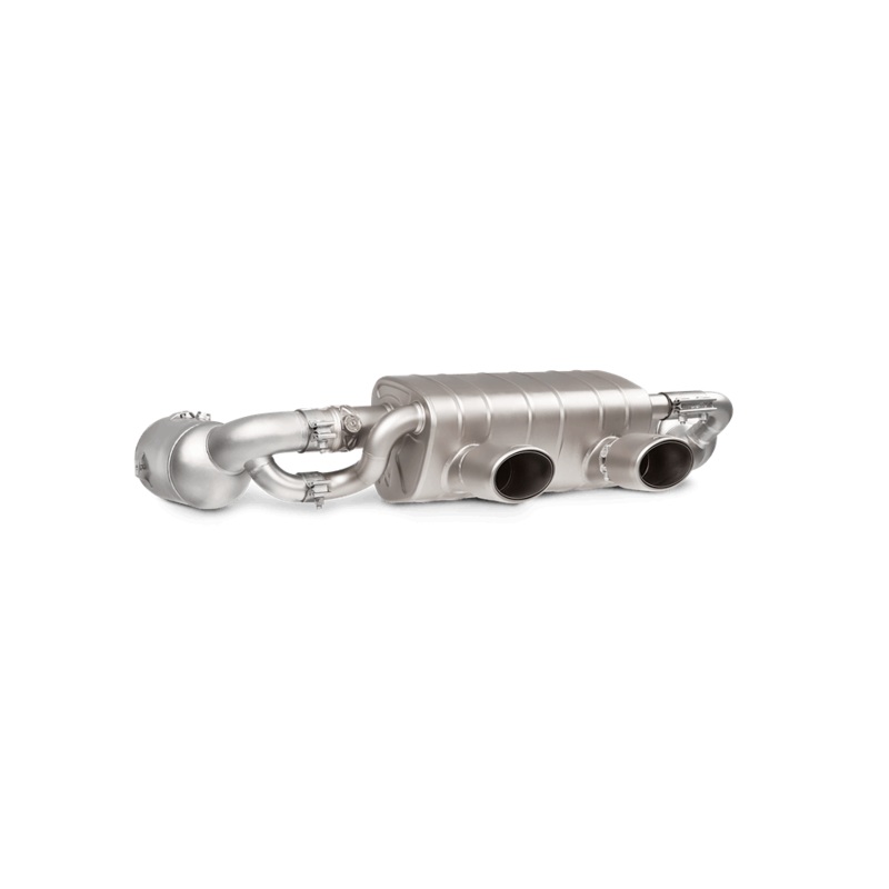 Akrapovi Link Pipe Set w/ Cat Stainless Steel 2016-2017 Porsche 911 Carrera/S/4/4S/GTS (991.2)
