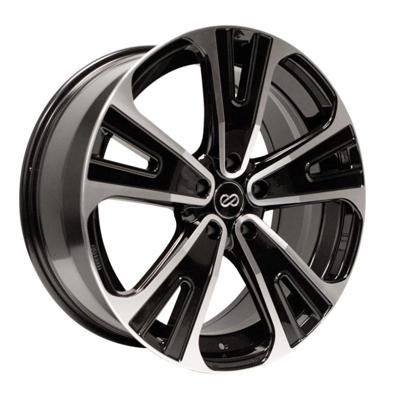 Enkei Universal SVX Truck & SUV 20×8.5 40mm Offset 5×120 Bolt 72.6mm Bore Black Machined Wheel