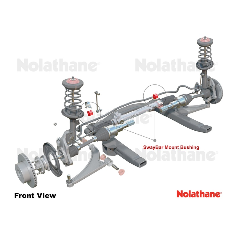 Nolathane Sway Bar – Mount Service Kit | 1983-1991 BMW 3-Series (REV004.0380)