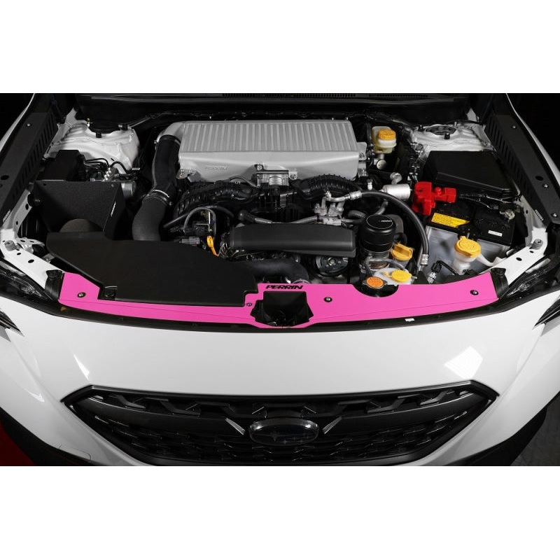 PERRIN 22-25 Subaru WRX Radiator Shroud – Hyper Pink