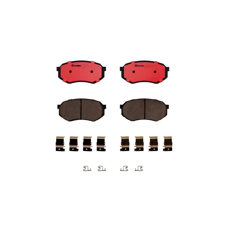 PRIME Ceramic Front Disc Brake Pad Set – P83122N