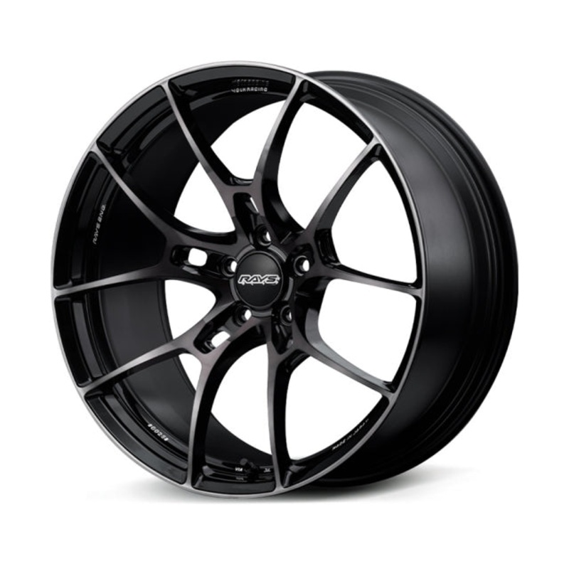 Volk Racing G025 LTD Wheel  – 20×9.0 +35 | 5×114.3 | Pressed Black Clear