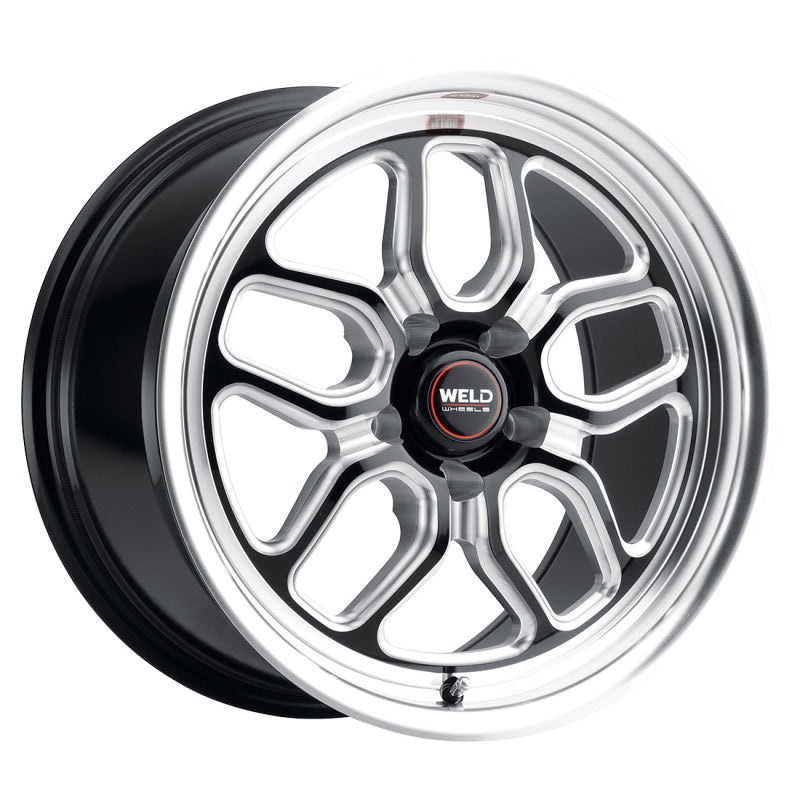 Weld – S107 17X11 Laguna 5X127 ET-44 BS4.25 Gloss Black MIL Dia 78.1