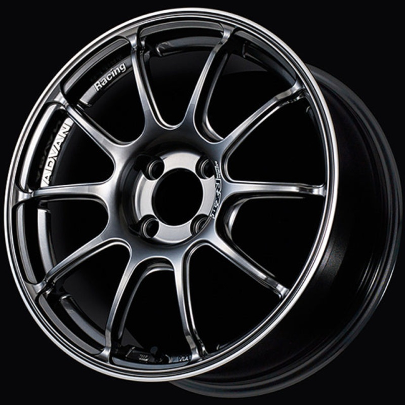 Advan RZII Wheel – 15×5.5 +45 | 4×100 | Racing Hyper Black & Ring