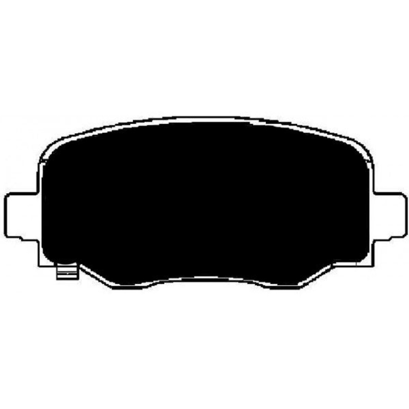Porterfield Brake Pads for 2016 JEEP CHEROKEE V6 Dual Piston Fr cal