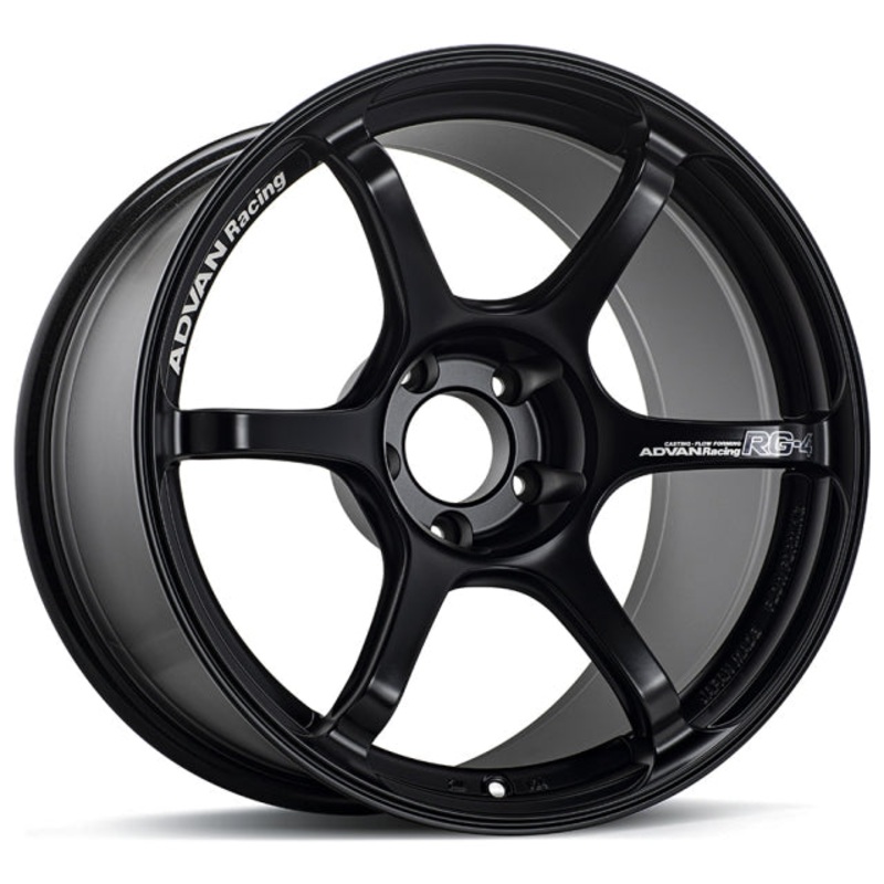 Advan RG-4 Wheel – 18×8.0 +42 | 5×112 | Semi Gloss Black