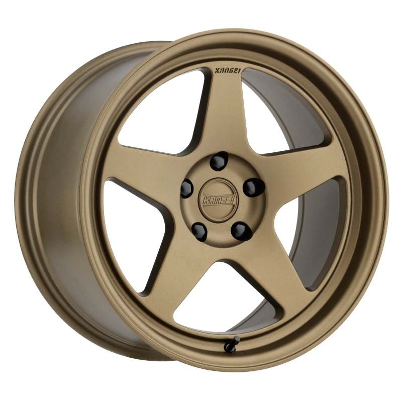 Kansei K12B Knp 17x9in / 5×114.3 BP / 22mm Offset / 73.1mm Bore – Bronze Wheel
