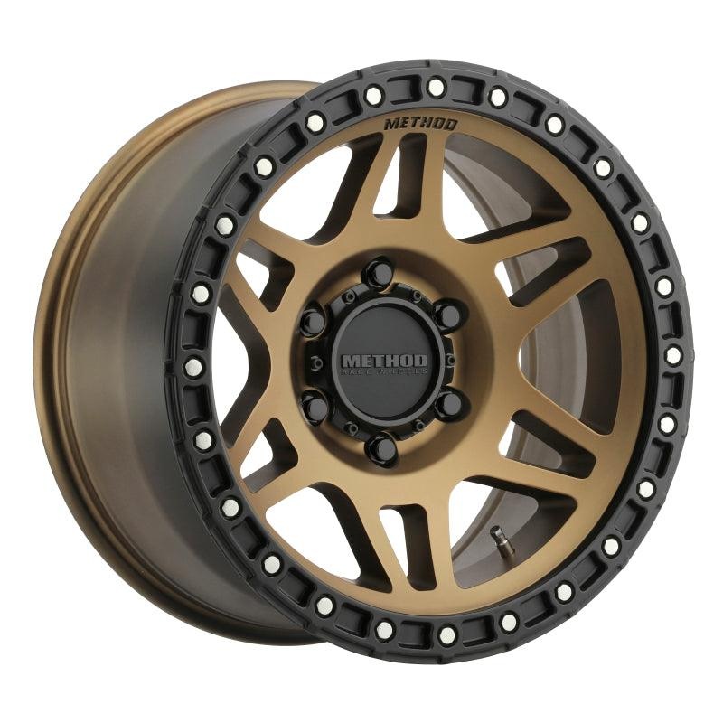 Method MR312 17×8.5 0mm Offset 6×135 87mm CB Method Bronze/Black Street Loc Wheel