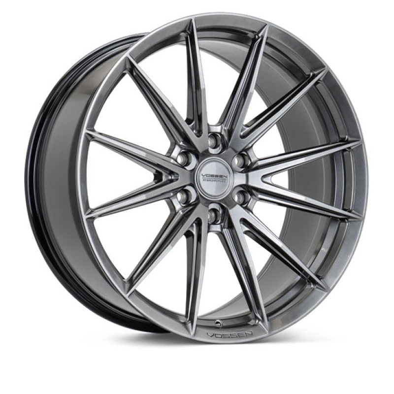 Vossen HFX-2 22×10 / 6×139.7 / ET-18 / Super Deep Face / 106.1 – Hyper Black Wheel