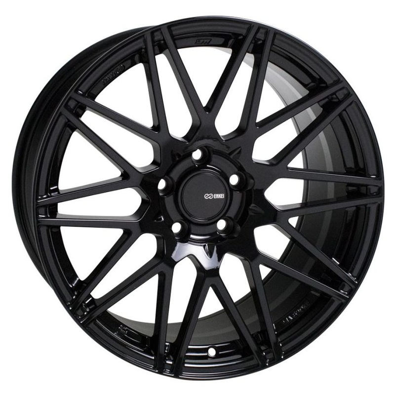 Enkei TMS 17×9 5×114.3 40mm Offset 72.6mm Bore Gloss Black Wheel
