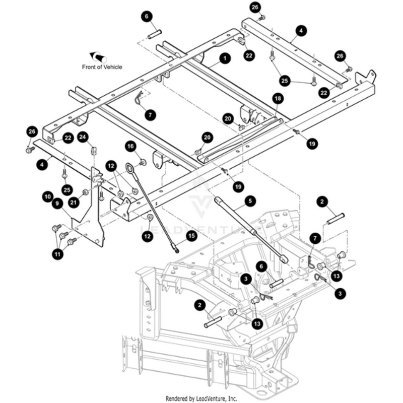 Gas Spring Plastic Bed by Arctic Cat