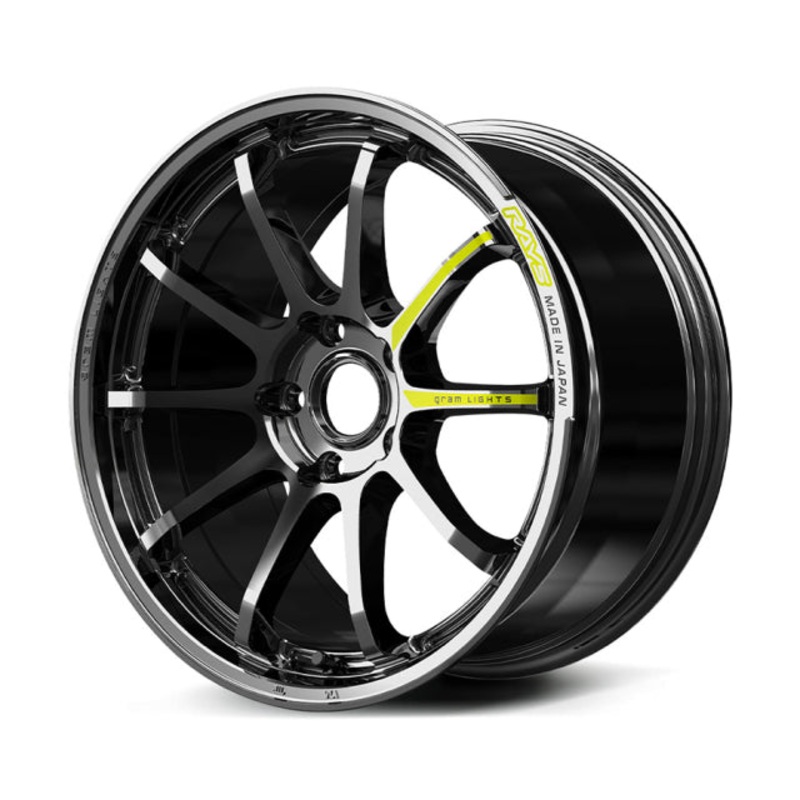 Gram Lights 57NR Limited Wheel – 18×8.5 +45 | 5×120 | Rays Black Metal Coat