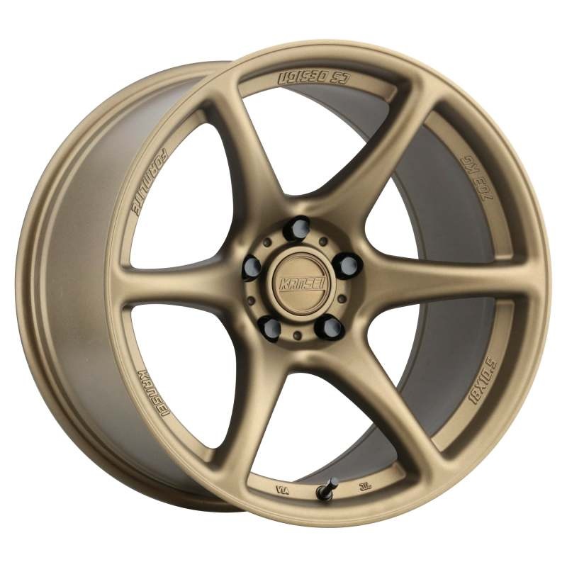 Kansei K11B Tandem 18x9in / 5×114.3 BP / 35mm Offset / 73.1mm Bore – Bronze Wheel