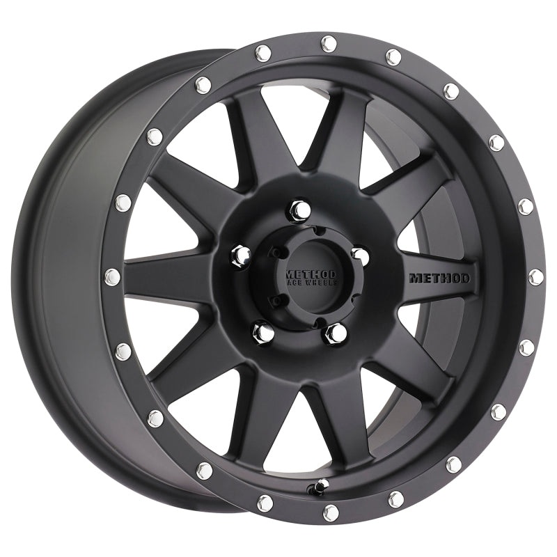 Method MR301 The Standard 17×8.5 0mm Offset 5×5 94mm CB Matte Black Wheel