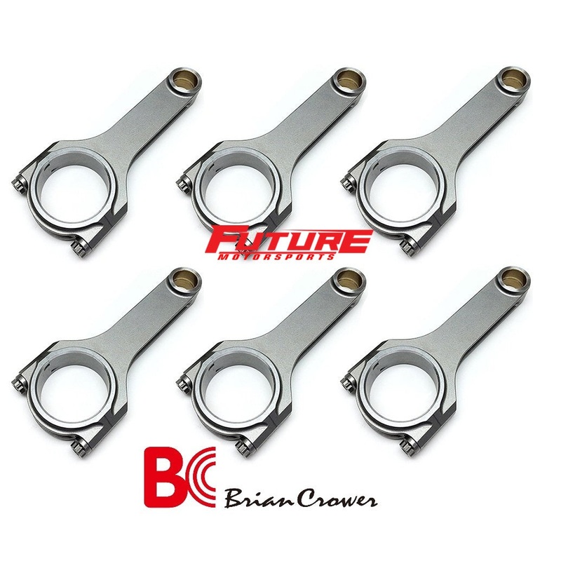 Brian Crower (BC) CONNECTING RODS – ProH625+ w/ARP Custom Age 625+ Fasteners (Toyota 1JZGTE – 4.931″)