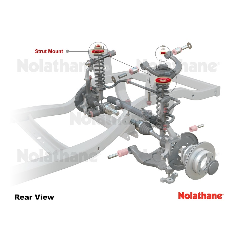 Nolathane Strut Mount – Bushing Kit  (REV126.0026)
