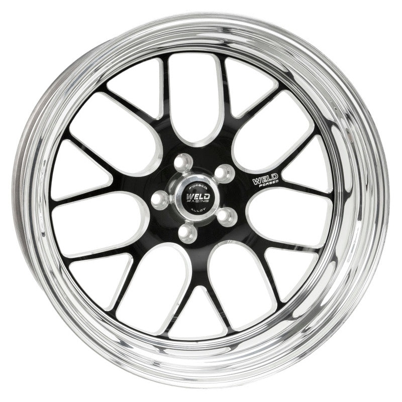 Weld S77 20×12 / 5×4.75 BP / 5in. BS Black Wheel (Low Pad) – Non-Beadlock