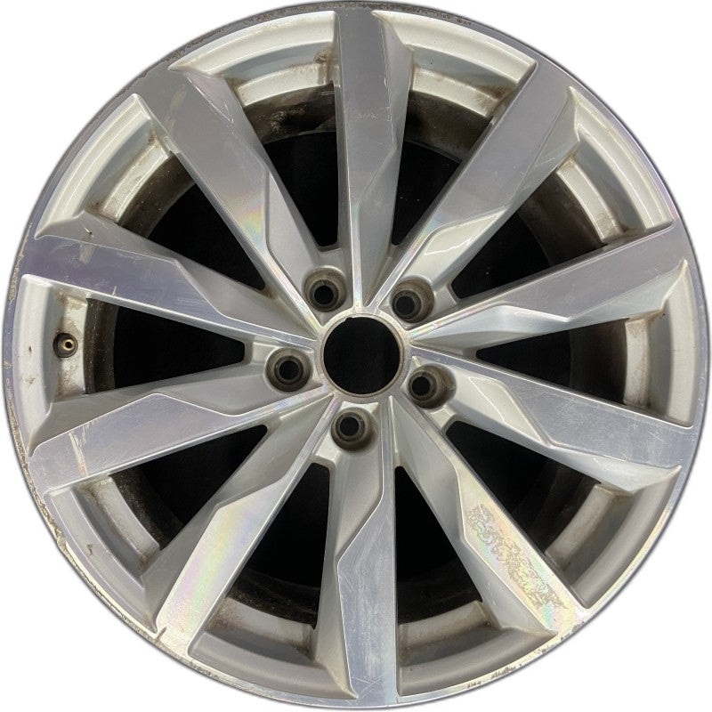 18″ AUDI A4 16 18×8 alloy 10 spoke blade spoke design Original OEM Wheel Rim