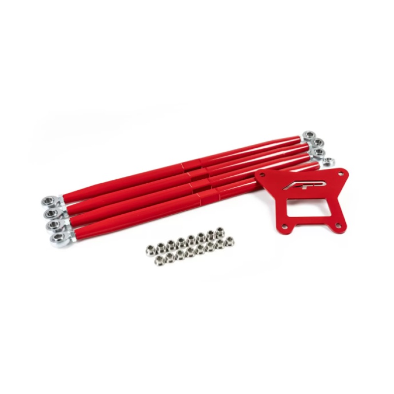 Agency Power 18-21 Polaris RZR Turbo S Red Adjustable Rear Arms