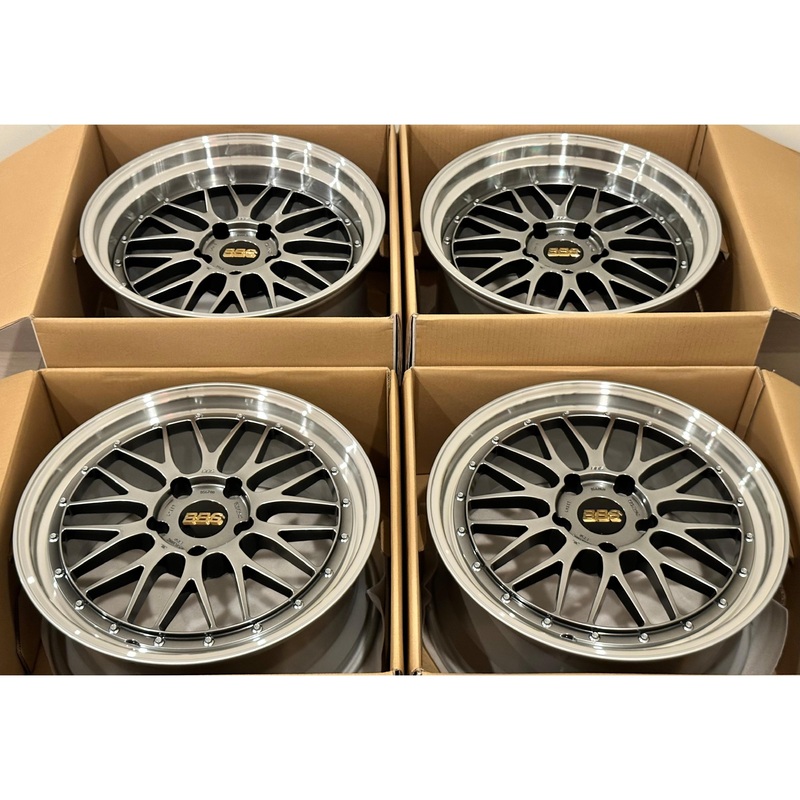 BBS LM 19×8.5 +50, 19×12 +44 5×130 Diamond Black (SET)