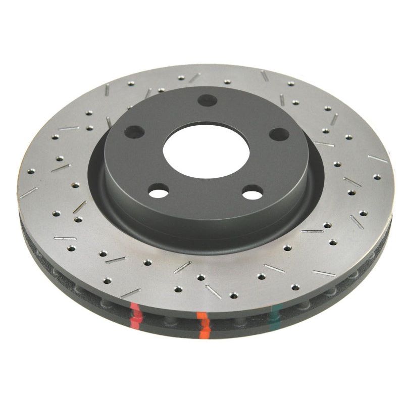 DBA 2015 Ford Mustang EcoBoost/GT w/o Brembo Calipers Rear Drilled/Slotted 4000 Series Rotor