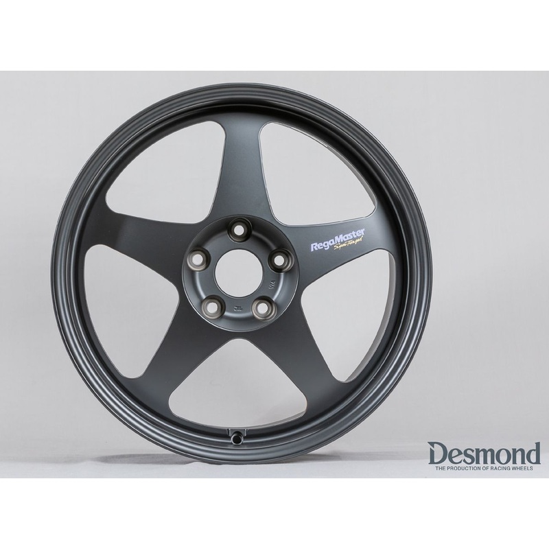 Desmond Regamaster EVO II 18×10 +50 5×120 Satin Black (SET)