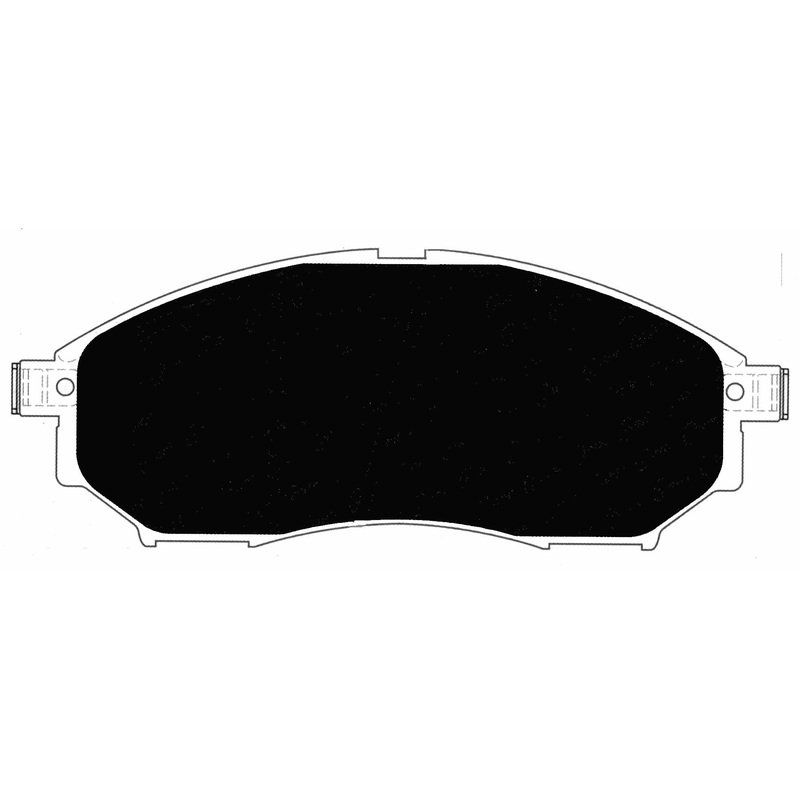 Porterfield Brake Pads for 2006 INFINITI FX35