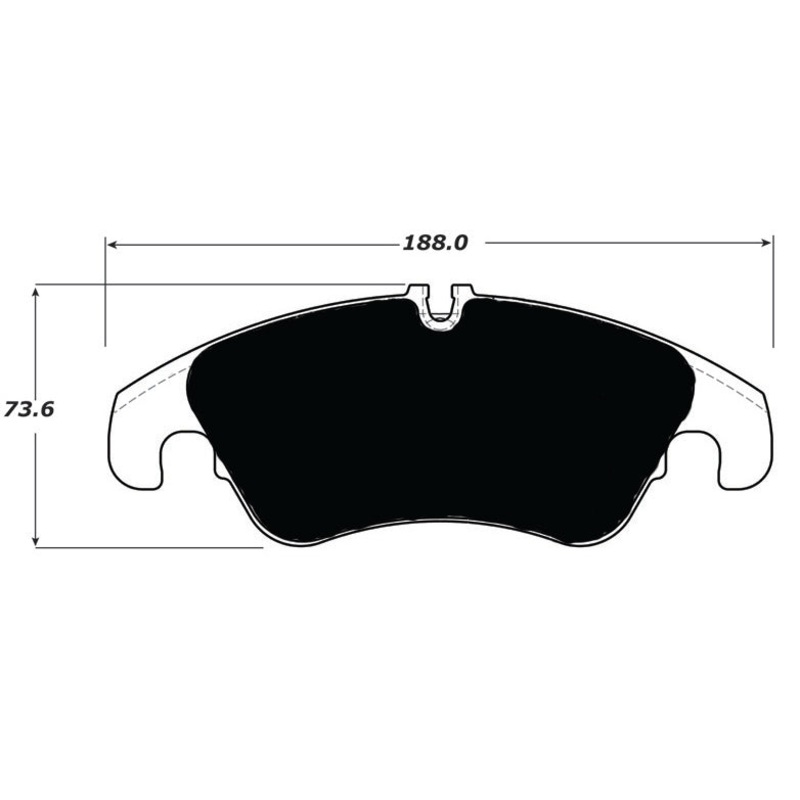 Porterfield Brake Pads for 2018 AUDI A6 Quattro 2.0T