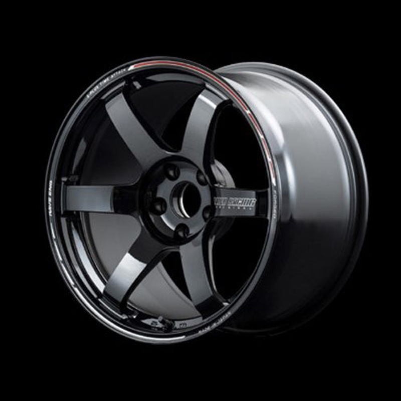 Volk Racing TE37 Saga S-Plus Time Attack Wheel – 18×8.5 +51 | 5×114.3 | Black / REDOT