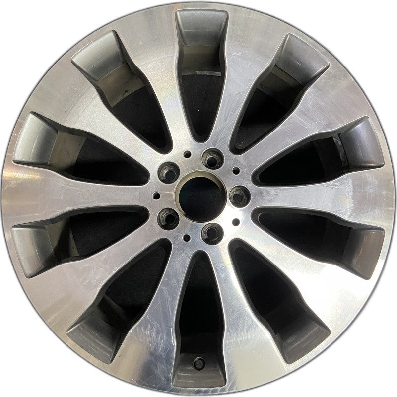 20″ MERCEDES GLS-CLASS 17 166 Type GLS350d 20×8.5 10 spoke individual spokes sales code 58R Original OEM Wheel Rim
