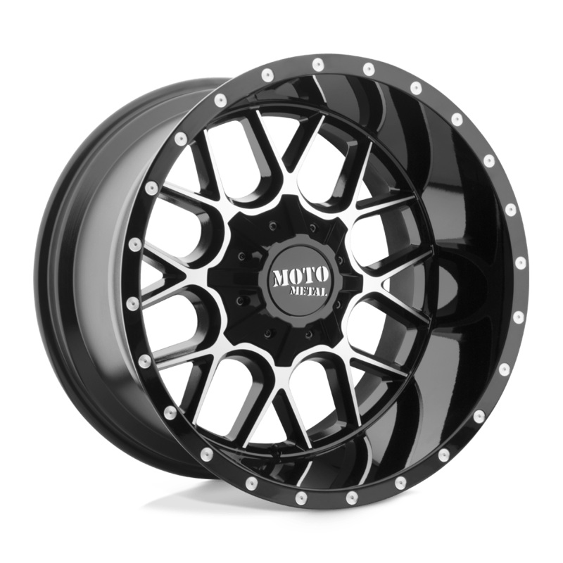 Moto Metal Wheels MO986 Siege 22″ 6×135/6×139.7 Gloss Black Machined
