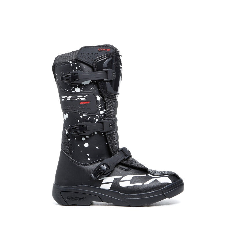 TCX Comp-Kid Boot Black/Black/White Size – 29