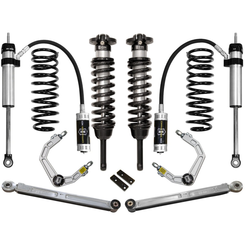ICON 2010+ Toyota FJ/4Runner 0-3.5in Stage 4 Suspension System w/Billet Uca