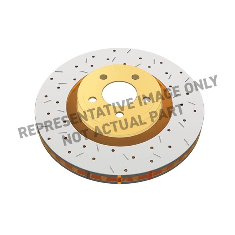 Rear 4000 Series XS Gold Brake Rotor