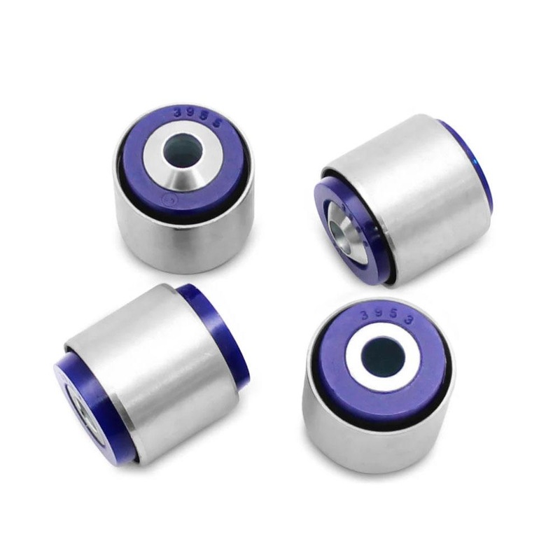 SuperPro Rear Control Arm Upper-Inner & Outer Bushing Kit – Front Arm (Motorsport) | Multiple Fitments (SPF3955-90K)