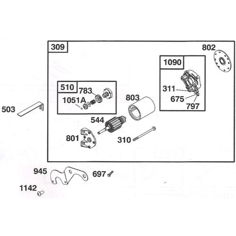 797. 555380 World Formula Brush Retainer Nut