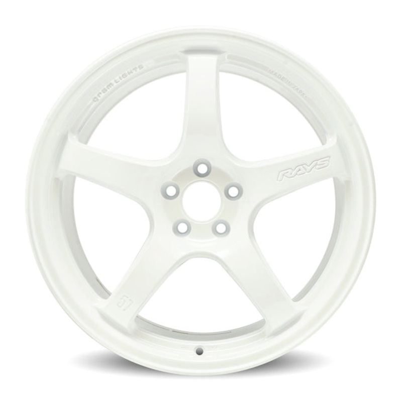Gram Lights 57CR Wheel – 19×9.5 +45 | 5×114.3 | Ceramic Pearl White