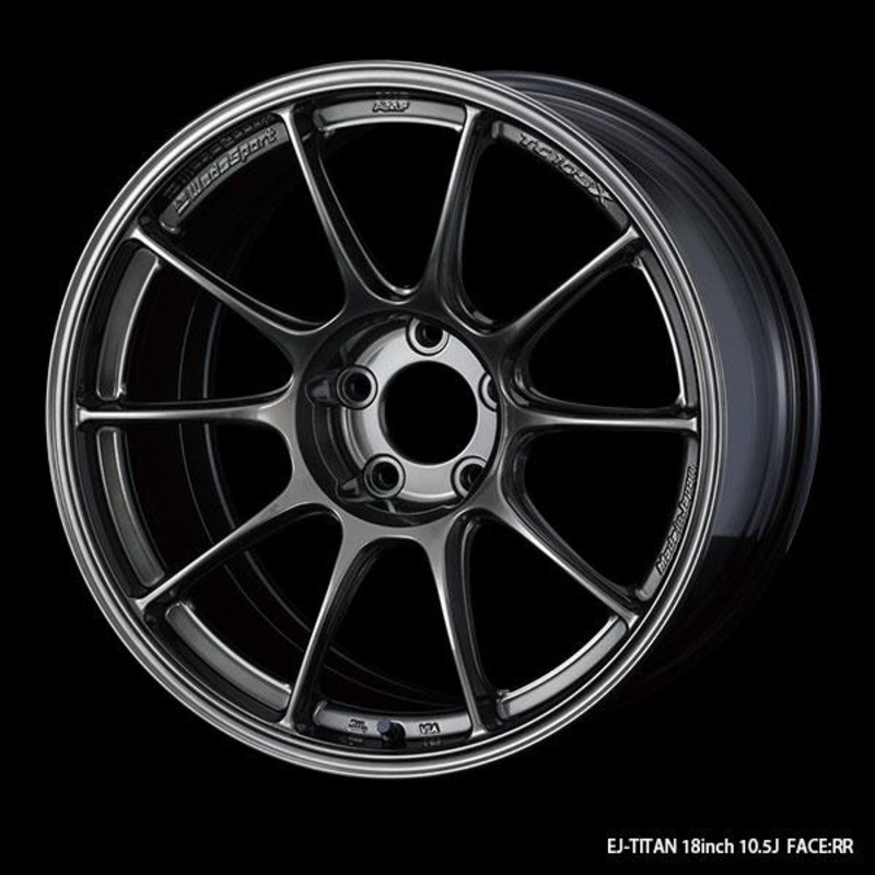 WedsSport TC105X AMF Wheel – 18×10.5 +25 | 5×114.3 | EJ Titan