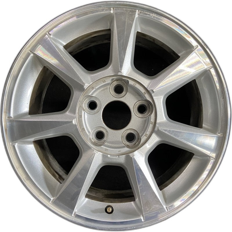 17″ CTS 08 17×8 alloy 7 spoke polished opt P62 Original OEM Wheel Rim