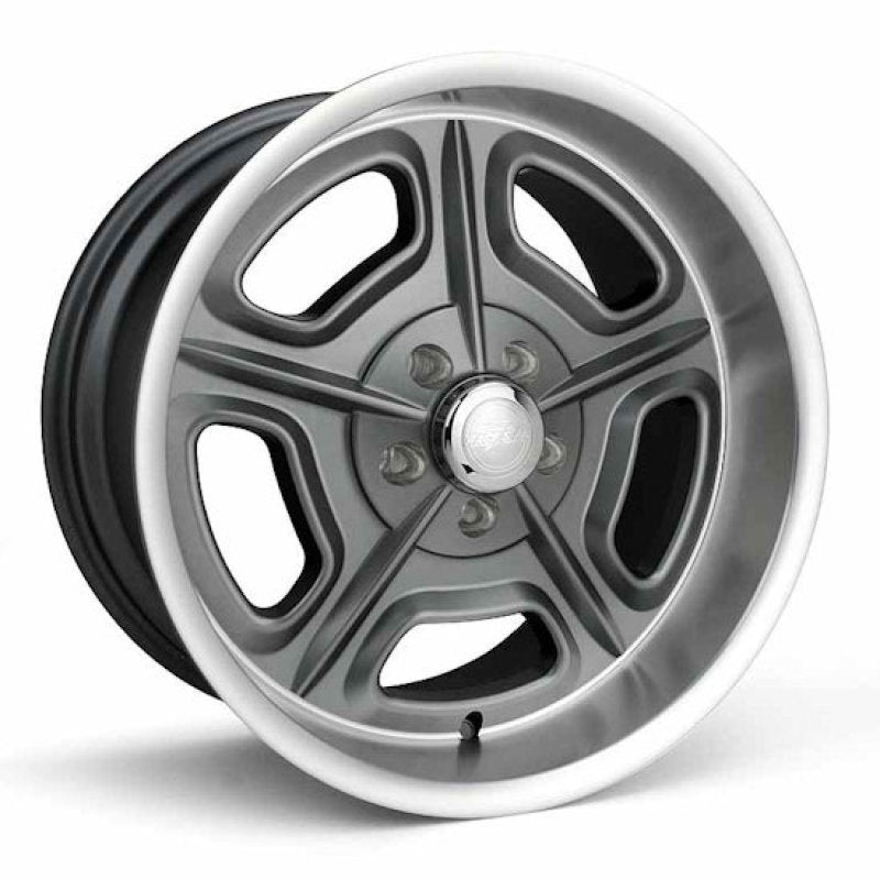 Race Star 32 Mirage 20×8.5 5×5.00bc 4.75bs Metallic Gray w/ Machined Lip Wheel