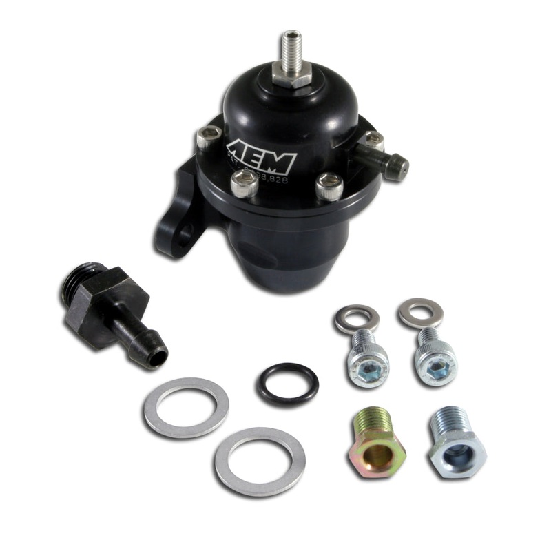 AEM Adjustable Fuel Pressure Regulator – 1998-1999 Acura CL / 1998-2002 Honda Accord / 1996-2000 Honda Civic / 2000-2005 Honda S2000