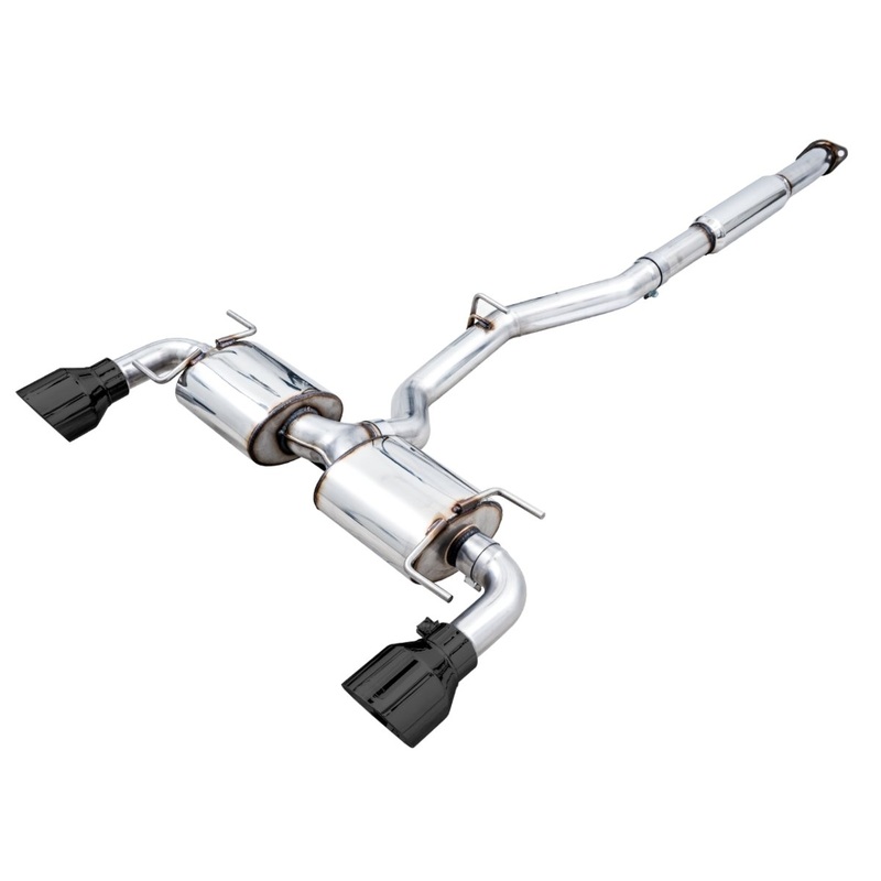 AWE 13-22 BRZ / 17-21 Toyota 86 / 22 GR86 Touring Edition Catback Exhaust w/ Diamond Black Tips  | 3015-33486