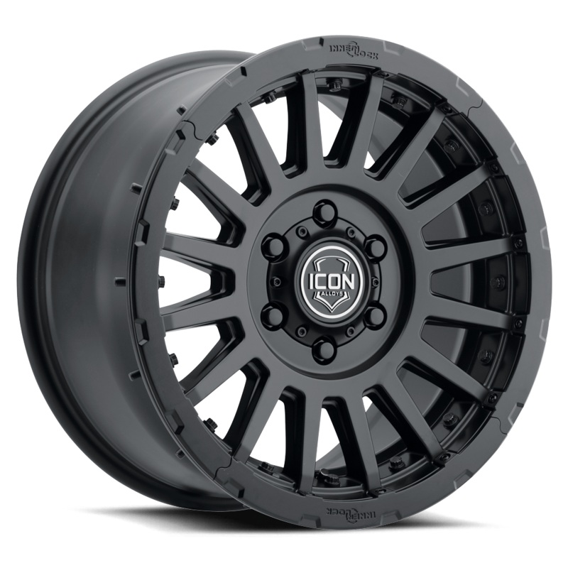 ICON Alloys Recon Pro 17″ 5×127 Satin Black