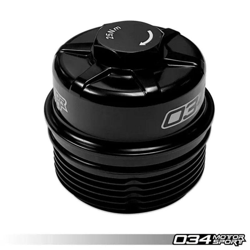 034Motorsport Billet Oil Filter Housing – Audi EA839 (2.9T/3.0T)