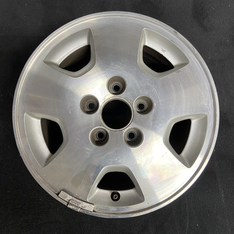 15″ ACCORD 01-02 6 cylinder 5 lug 15×6.5 alloy 5 spoke exposed lug Original OEM Wheel Rim