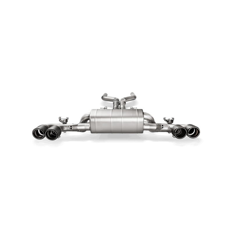 Akrapovi Evolution Exhaust 2018 BMW M5 (Titanium)