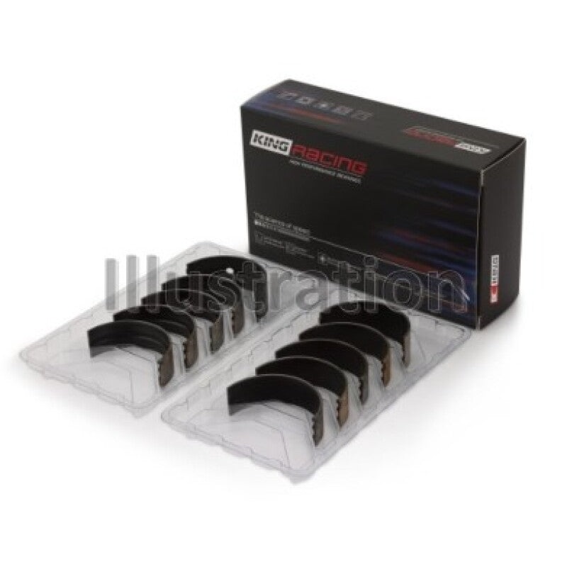 King Acura D16A1/97-01 Honda H22A4/98+ F23A Performance Main Bearing Set – Size STD