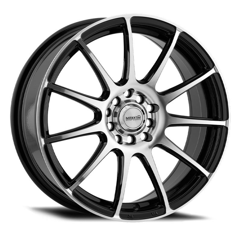 Maxxim Champ 15×6.5 8×100/114.3 ET38 Machined Face / Gloss Black