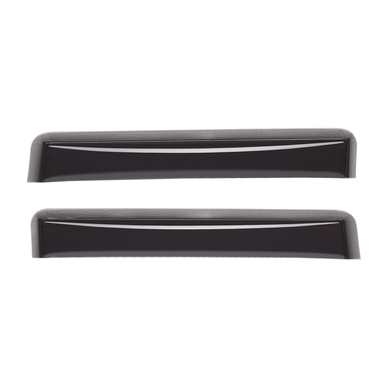 WeatherTech 19-22 Infiniti QX80 Z62 / 17-22 Nissan Armada Z62 Rear Side Window Deflectors – Dark Smk