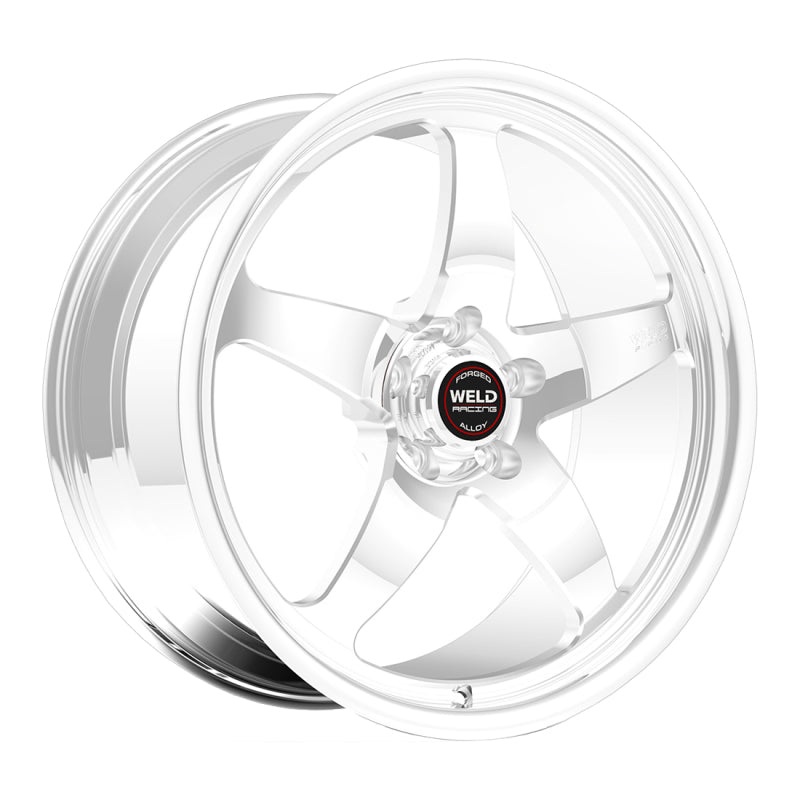 Weld S71 18×9 / 5×4.5 BP / 7.2in. BS Polished Wheel (Medium Pad) – Non-Beadlock